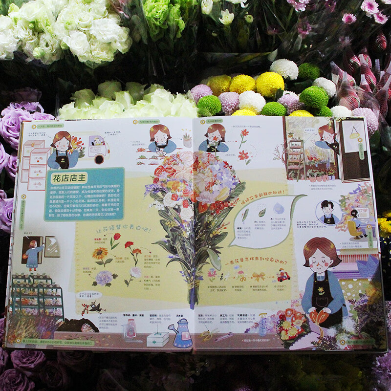 Our Day (Fantasy Country Career Experience Popular Science Cognition Book) wonderfully restores the scenes of 24 people at work, inspiring children to think about what they will do when they grow up.