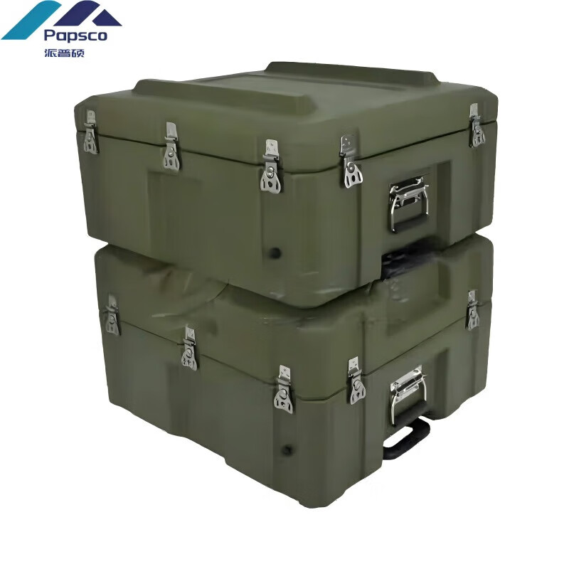 Pipeshuo rotational molding box emergency supplies trolley box equipment transportation turnover empty box moisture-proof and waterproof box storage