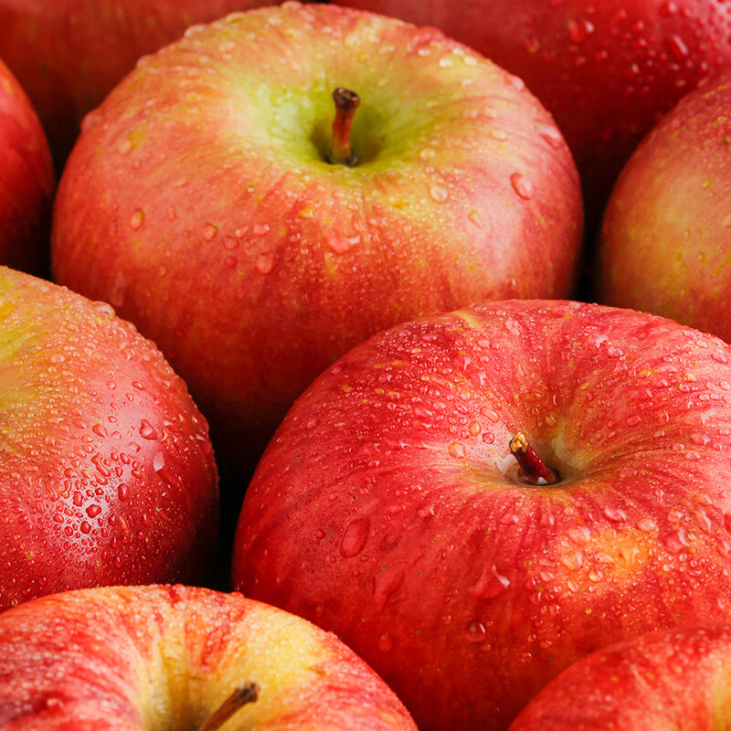 Jingxiansheng Xinjiang Aksu rock candy heart apple, net weight 9 pounds, fruit diameter 75mm, fresh fruit