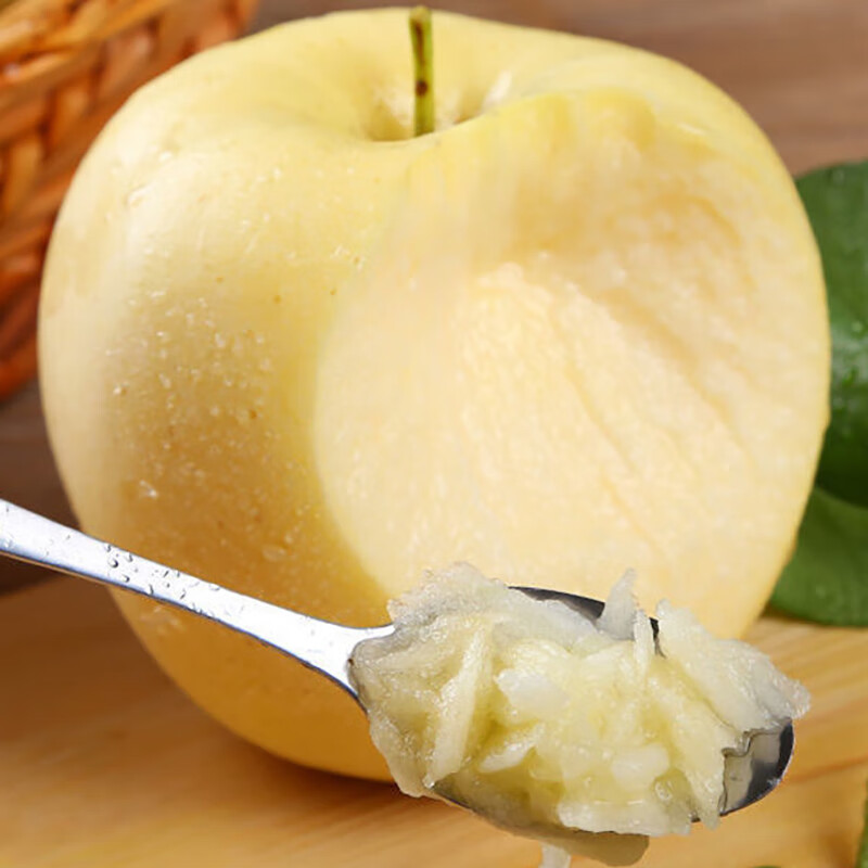 Jingdida Liaoning Huang Yuanshuai apple, net weight 4.5 catties, single fruit 85mm+, fresh fruit, direct shipping from the source, free shipping