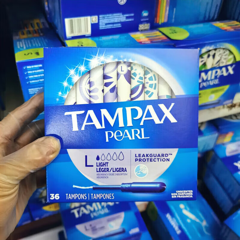 TAMPAX Canada Tampax Tampon Long Catheter Extra Large Flow 18/36/50 Count U S+ 36L