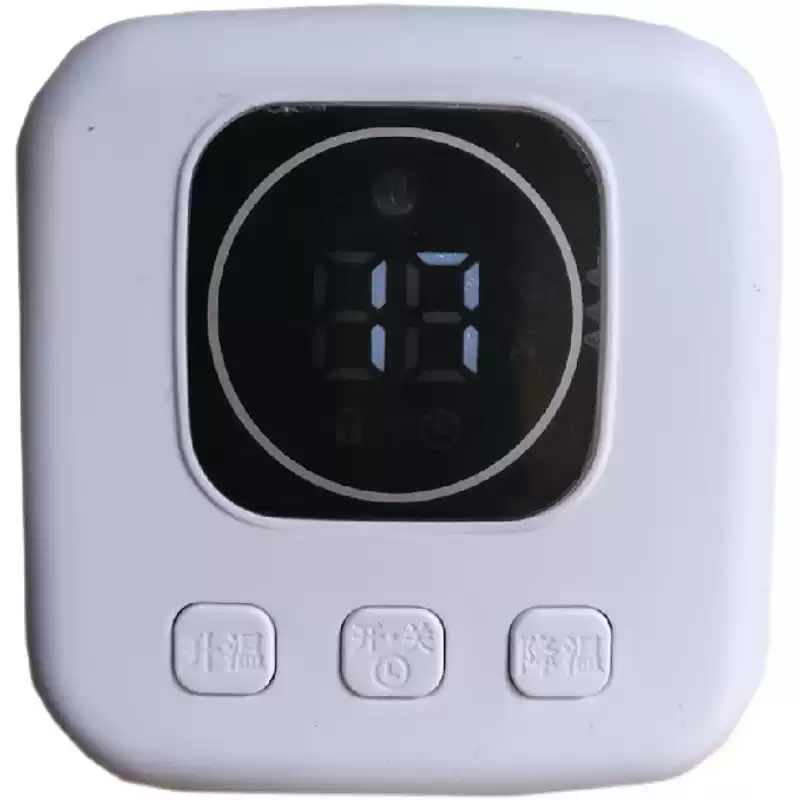 Carbon crystal electric wall heater graphene special plug-in thermostat infrared temperature controller factory direct sale white for use below 1600 watts