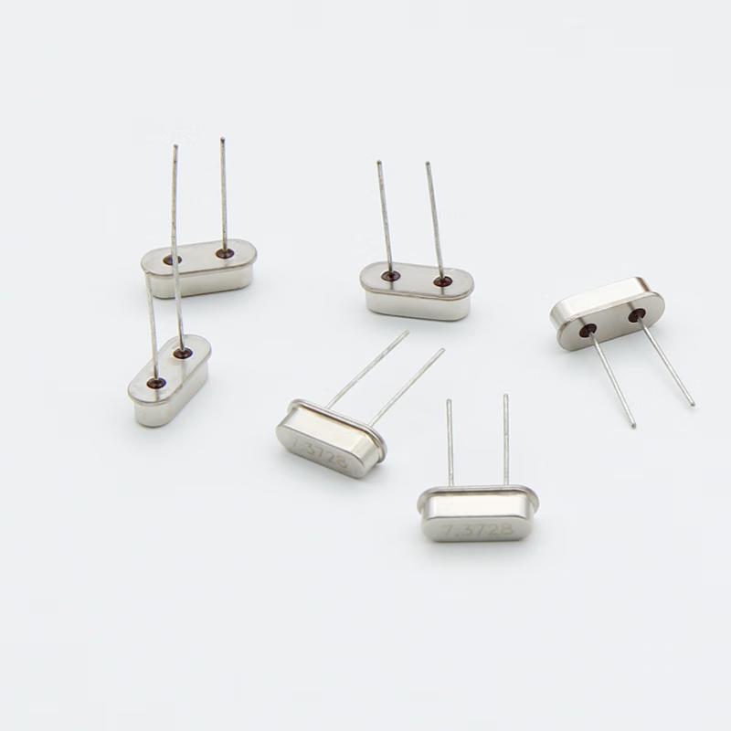 Huijun Quartz Crystal Oscillator Direct Plug Two Pins HC-49S Passive Clock Crystal 3.579545MHz-40MHz 8MHz Direct Plug Two Pins (10 pcs)
