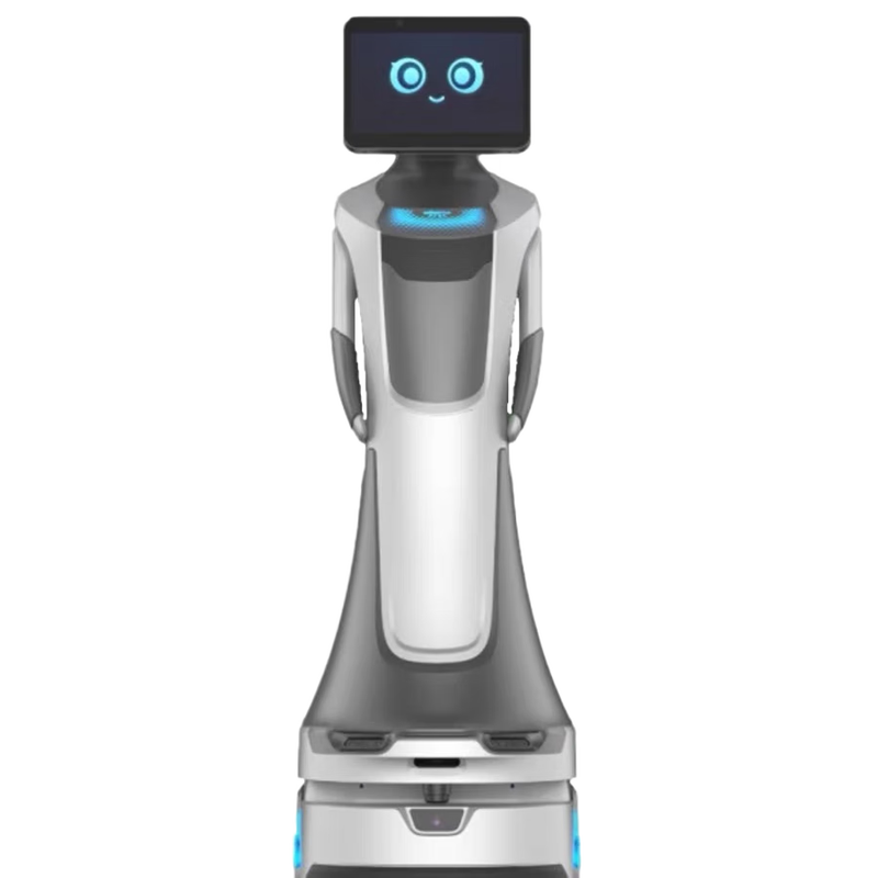 ORIONSTAR high-end intelligent welcome explanation exhibition hall service robot multi-language large model business consultation reception leader gun gray second generation