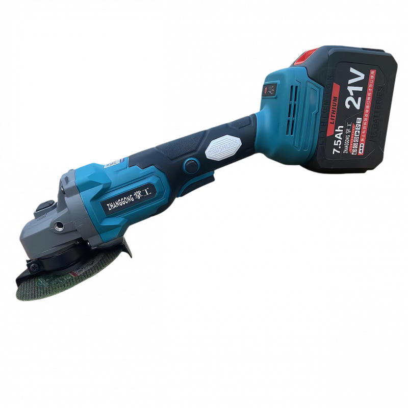 Makita universal brushless rechargeable angle grinder wireless grinder cutting machine polisher Makita model 15 sections 7.5Ah two batteries and one charger in paper box