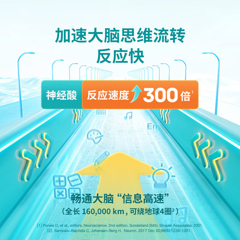 Inne is your whole brain DHA for infants and young children DHA algae oil soft capsules for children and students 3-12 years old to supplement the brain and increase memory. Three boxes are more discounted. Whole brain algae oil DHA 40 capsules * 1 box