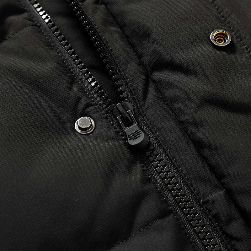 Flying in the Snow Goose Down Series Down Jacket Men's Short Removable Hood 2025 New Fashion Casual Coldproof Down Jacket