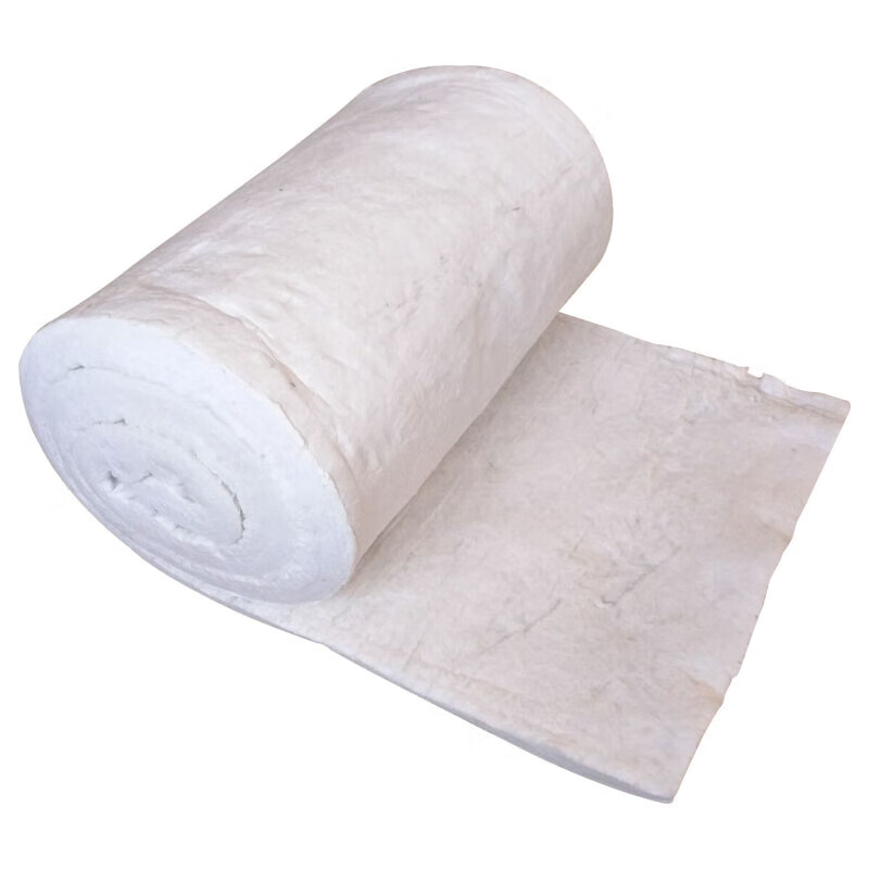 Asbestos insulation cotton pad aluminum silicate ceramic acupuncture blanket high temperature resistant fireproof material insulation cotton pipe fireproof cotton 20mm (1 meter * 0.61 meter)_1 meter
