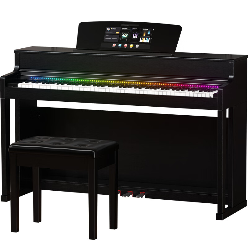 TERENCE PIANO Smart Piano 88-Key Heavy Hammer Electric Piano Intelligent Automatic Self-Learning Electronic Piano Beginner's Beginner Piano Terence AIP-713+2 Year Member