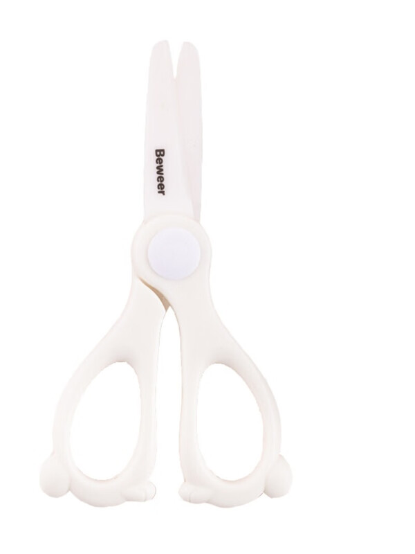 Buy Product Ceramic Food Supplement Scissors, Baby Food Scissors, Baby Food Scissors, White