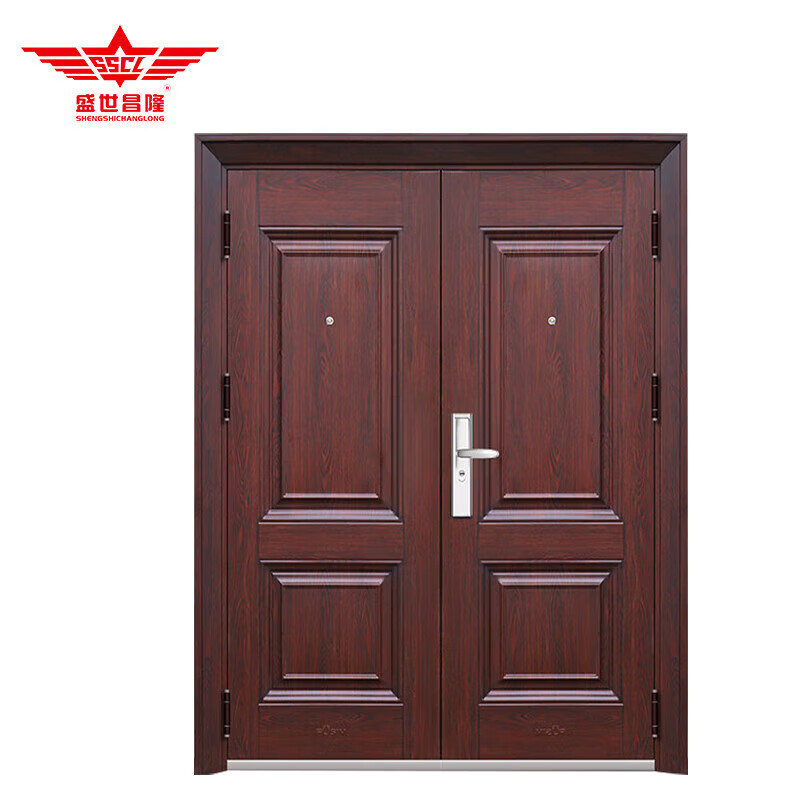 Shengshi Changlong steel anti-theft door security door home community unit private house steel double-open anti-theft door