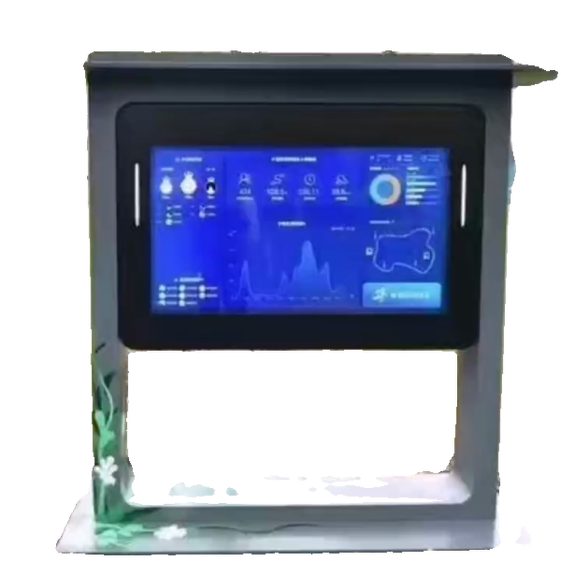 Yuwo Outdoor Smart Park Outdoor Cycling Large Screen Snail Bicycle Cycling Interactive AI Virtual Cycling Large Screen Beige Customized Deposit