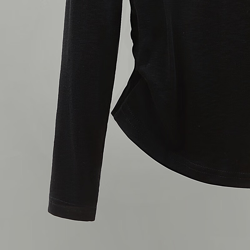 Sibaishe half turtleneck bottoming shirt for women 2025 autumn new fashion solid color long-sleeved slim fit top