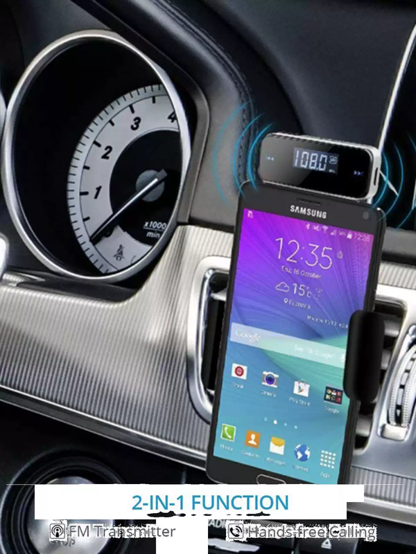 FM car transmitter wireless audio transmitter universal car FM transmitter music transmitter default