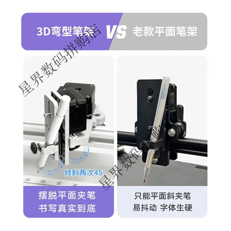 Guangku fully automatic writing robot writes lesson plan notes, writing machine, fills in engineering forms, draws drawings, typewriter, smart version, computer/mobile phone, three AI radars, wireless Bluetooth