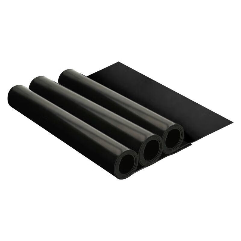 Mo Peng insulating blanket high voltage insulating rubber pad insulating mat 10kv rubber plate distribution room carpet 5m insulating floor mat insulating mat distribution room 3mm black flat surface 1m x 10m full roll