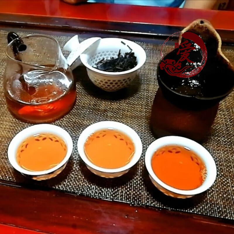 Shi Fang Yi 1993 District Raw Brick Brown Mountain Big Leaf Ancient Tree Pu'er Old Chen Tea Brick 500g 500g