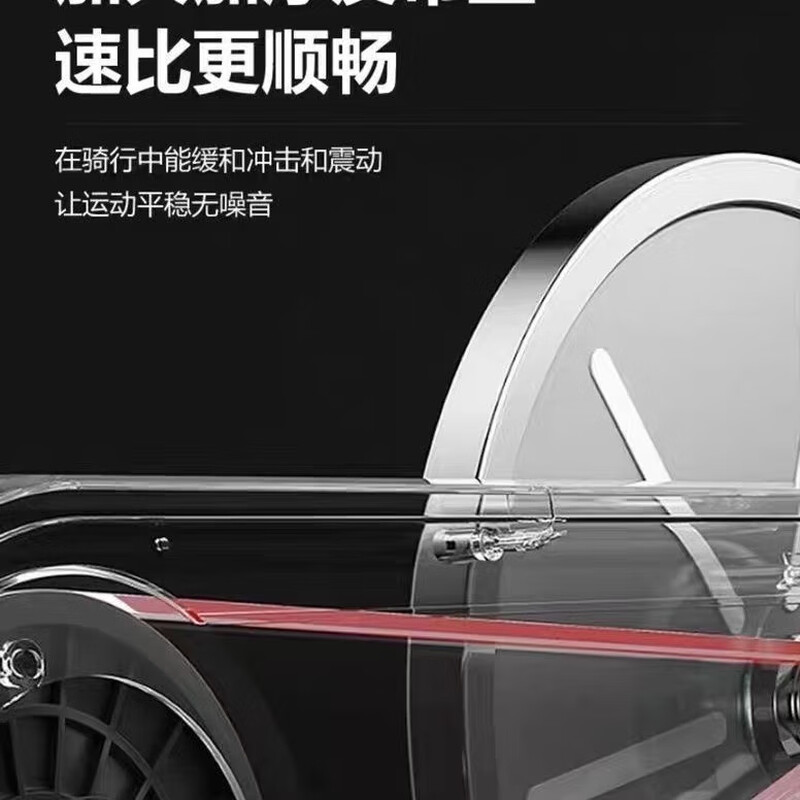 Xunmei weight loss exercise equipment dynamic bicycle gym special large flywheel sports shaping fat burning slimming exercise smart standard white-anti-slip model