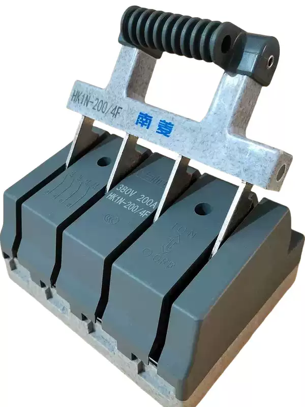 Nanling three-phase photovoltaic grid-connected isolation knife switch HK1N-150-160-200-250A/4F four-wire copper 200A