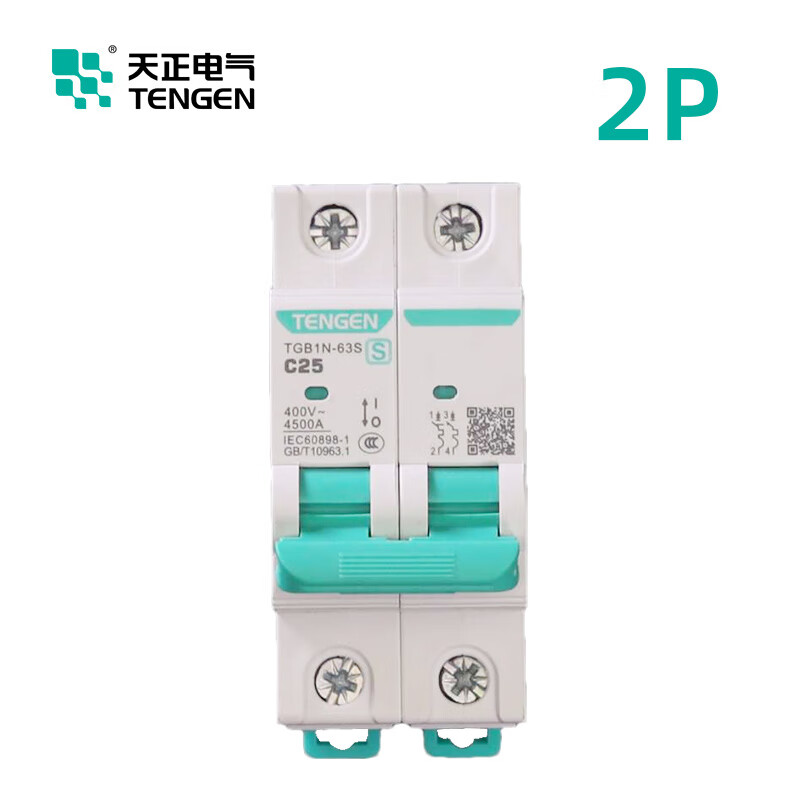 Tianzheng Electric air switch household protection 14P25A small circuit breaker 220v main switch 125A 4p