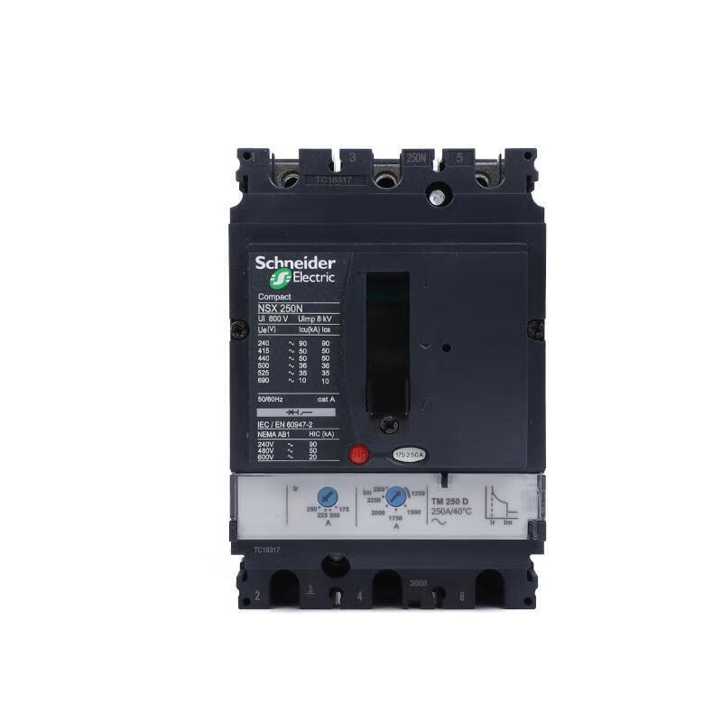Molded case circuit breaker/F 3P 3D/4P 4D 160A 250A Air switch NSX100 16A 3PxF36kA