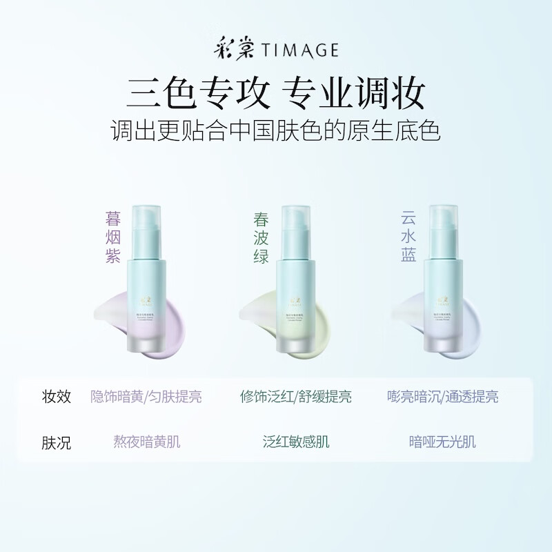 Caitang Color Mixing Primer 20 Yunshui 5g Trial Channel New Year