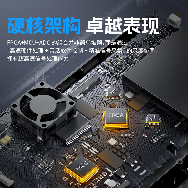 FNIRSI Phoenix Oscilloscope Portable Dual Channel Digital 100M Bandwidth Oscilloscope Multimeter Signal Generator