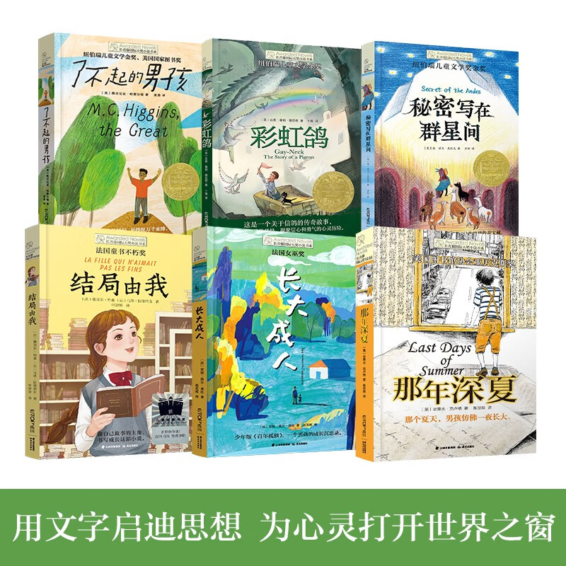 Ivy League International Prize novel graded reading for primary school seniors, selected 6 volumes of The Amazing Boy, The Ending Is, Secrets Are Written Among the Stars, etc. Must-read for primary and secondary school students in grades 4, 5 and 6, International Children's Literature Award classics extracurricular reading that influence children's lives.