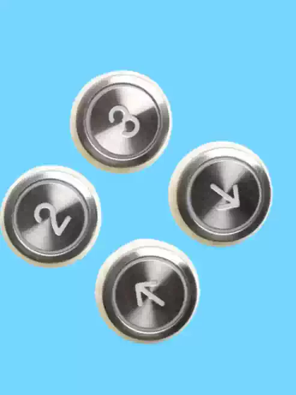 Guangdong Lingwang elevator button DA511G02 button DA511DC24V/12V round button DA511G05 alarm button