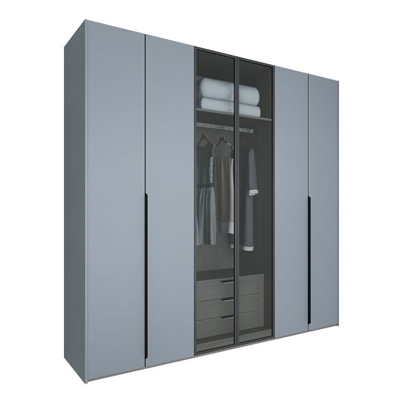 Jieyunmao cabinet door customized skin-feel wardrobe door PET high-gloss door panel customized European pine board cabinet door solid wood shoe cabinet wine cabinet door PET white veneer particle board base material