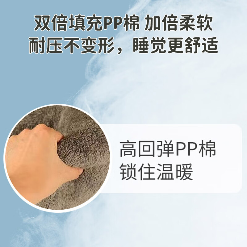 Petofstory cat kennel winter warm pet mat for large cats and dogs, round shape, available within 15 pounds, diameter 60cm