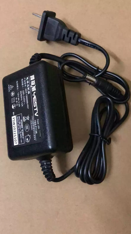 YESTV-P1136 in stock power camera DC switching power adapter 12V2A transformer default