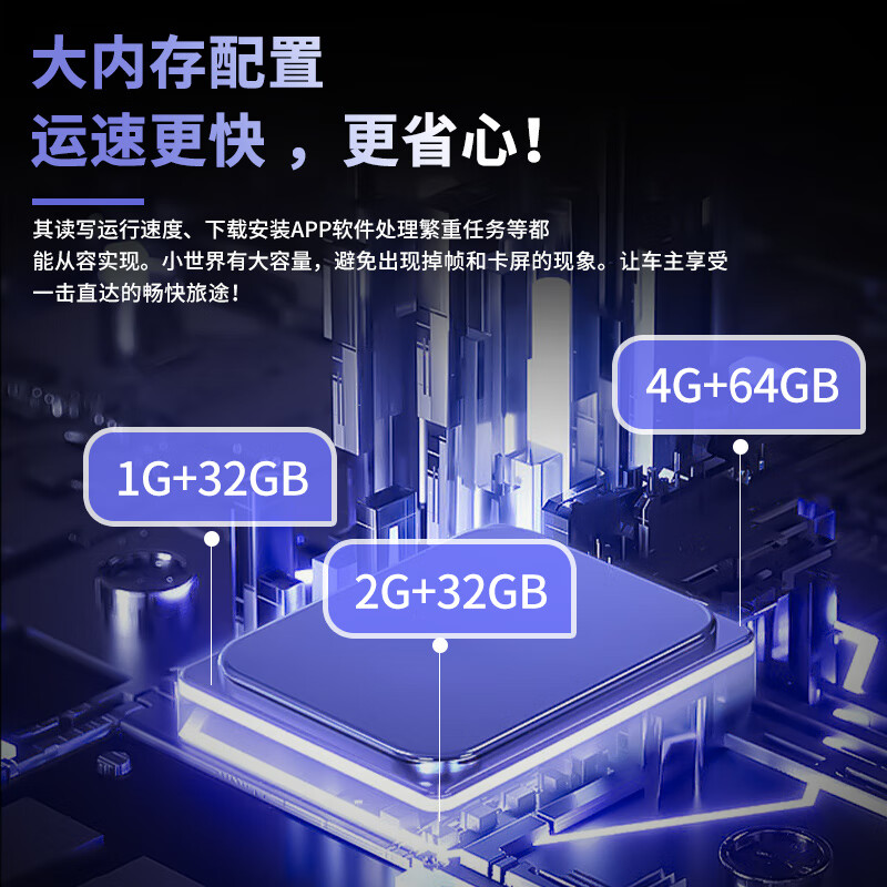 FlyAudio car central control large-screen reversing image car navigation integrated machine is suitable for Wuling Hongguang S/Rongguang Baojun 510630 EC2 (1+32) + reversing image (installation not included)
