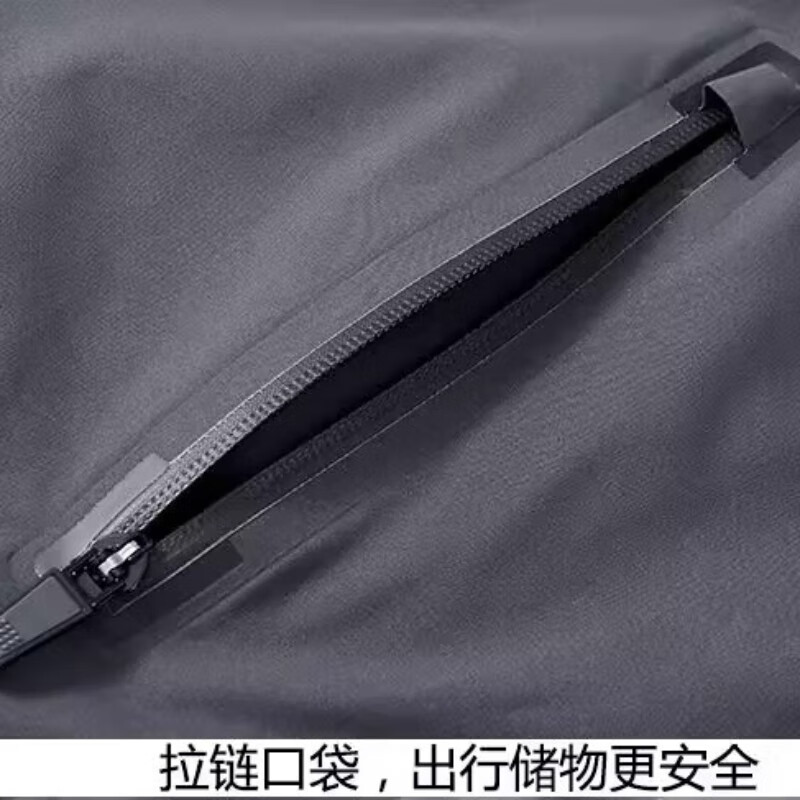 JASONWOOD men's high-end brand jacket polar fleece double-sided plus velvet 2025 autumn and winter new middle-aged warm casual jacket high-end gray (double-sided) recommended to go up one size thickened famous brand men 2XL recommended 150-165 pounds