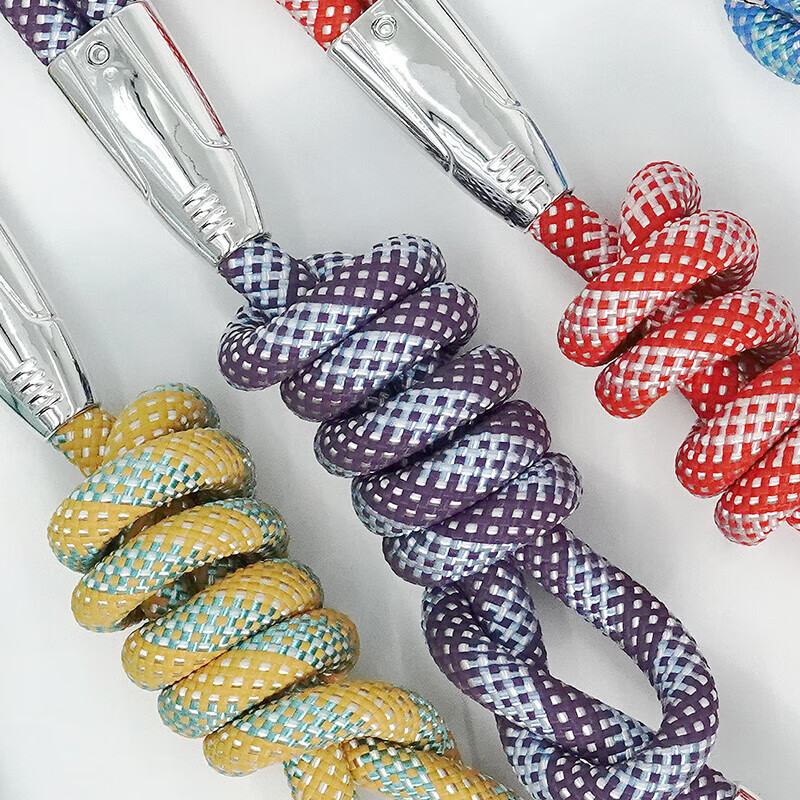 Pet leash for large, medium and small dogs, explosion-proof dog leash, anti-breakaway dog leash, anti-slip dog chain, red, 1.0 thick, 1.5 long