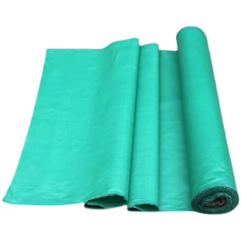 Guizhou three-proof cloth fireproof cloth soft connection fireproof cloth hairdryer cloth flame retardant high temperature resistant fireproof welding fireproof cloth green fireproof 1 meter wide * 0.3mm thick * 20 meters fiberglass material ring 2