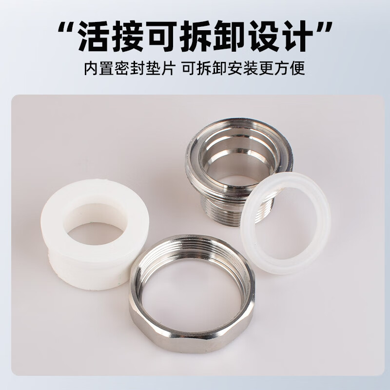 Golden Horn Taurus PPR stainless steel inner wire union joint 25*6 points water pipe accessories water heating joint