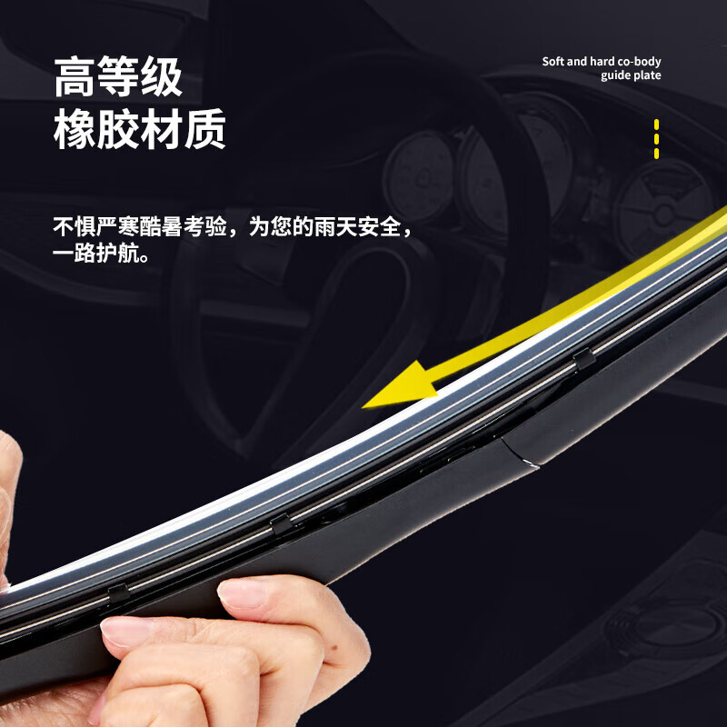 Suitable for Honda Fengfan original wiper strips 08-14/15/17 boneless new Fengfan Honda Fengfan 08-14 front wiper pair