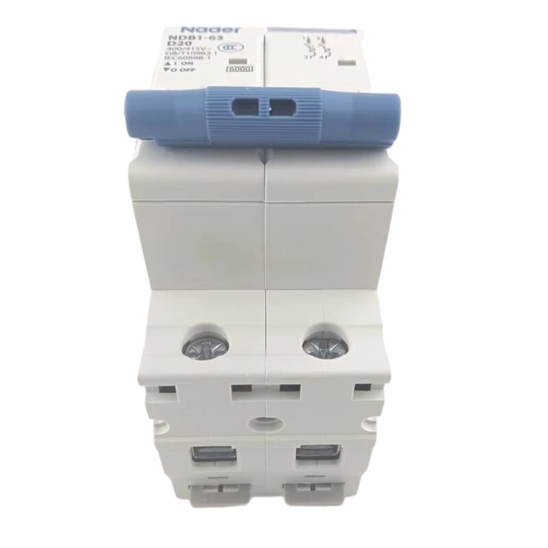 Nader circuit breaker NDB1-63D type Liangxin air switch household 1P 2P miniature circuit breaker 3P 4P 10A 3P+N