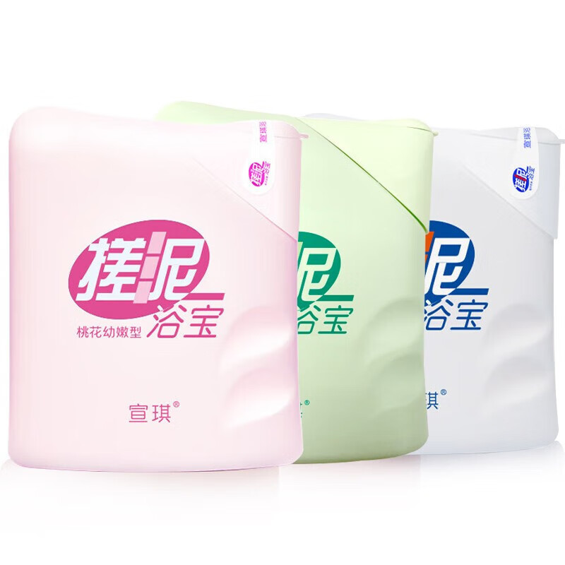 Xuanqi Peach Blossom Tea Tree Ocean Mud Bath Shower Gel 200ml hydrating, moisturizing and exfoliating 3 types to choose from Peach Blossom Young Type