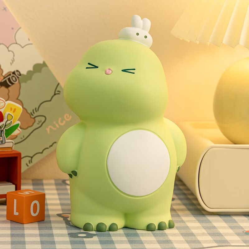 IXJSN Xiaolong piggy bank 2025 new style children's boys and girls can only enter and not get out adult large-capacity savings coin jar ornaments genuine tilted head Xiaolong yellow small size