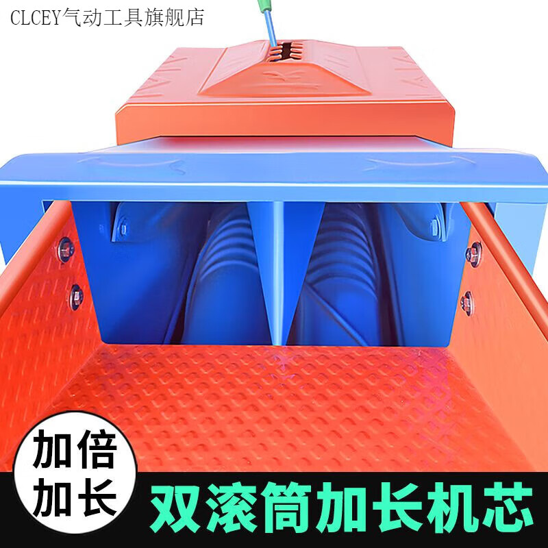 CLCEY electric corn thresher household small fully automatic grinder large corn peeler manual corn threshing machine high-speed high-horsepower aluminum large and small universal dry and wet 2-use 30 cm large diameter 40 single movement gear version