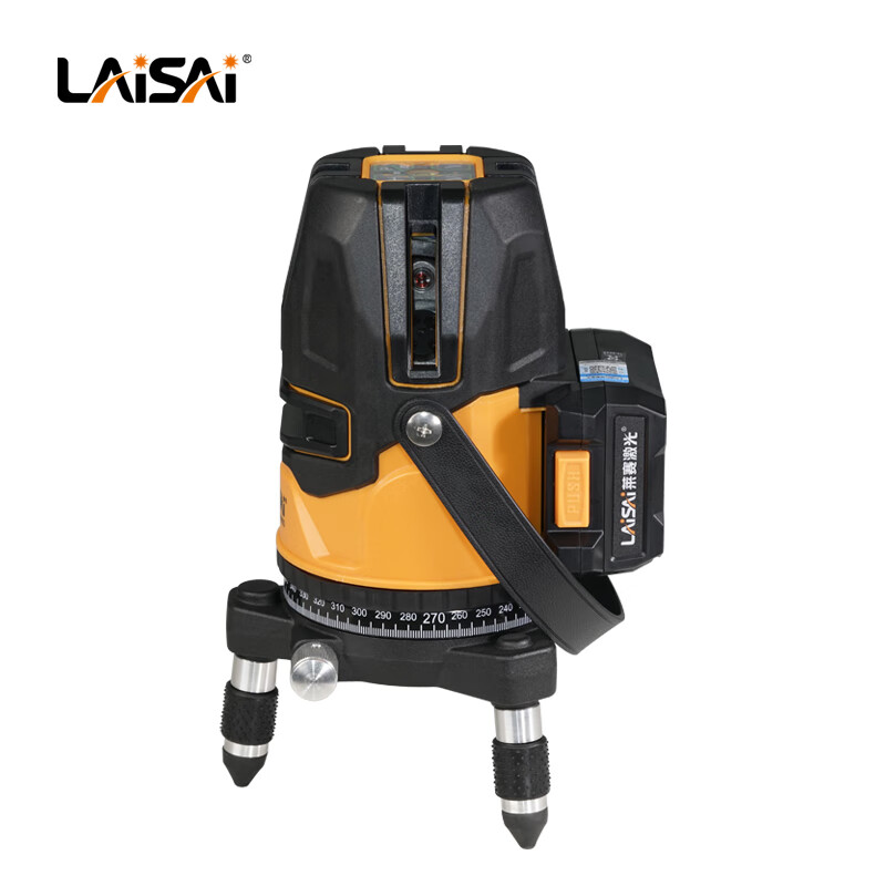 LAISAI LAISAI laser level LS6860D red light five-line marking instrument infrared level meter high brightness and high precision