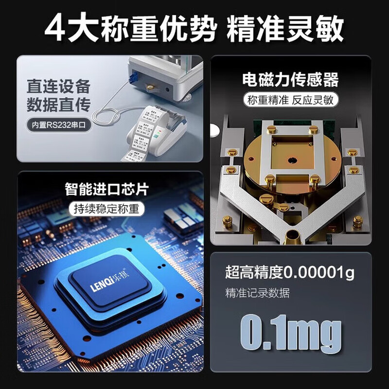 ZHENGFENG high-precision electronic balance scale laboratory precision analysis gold traditional Chinese medicine jewelry counting scale 2kg0.01g