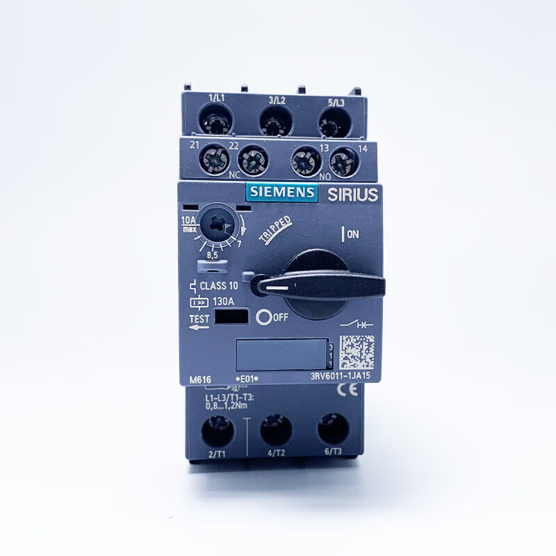 Siemens motor protective circuit breaker 011-1A/B/C/D/E/F/JA10 021-4EA15 0E 0.28-0.4A 3RV6011 current A10