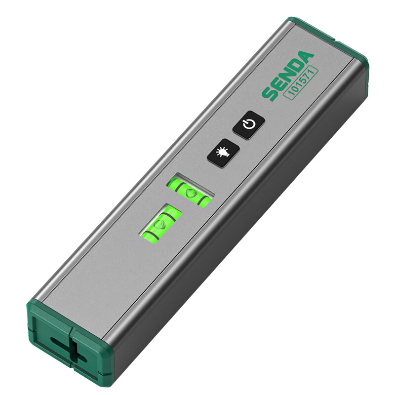 Shengda laser level aluminum alloy green outer line cross strong light thin line locator small wire tying instrument + bracket