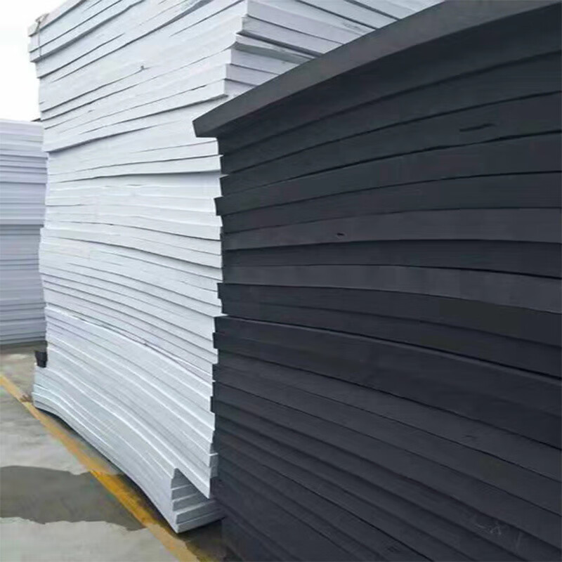 Yipan black and white EVA foam board material cushioning shock-absorbing foam packaging board lining eva foam board 70 degrees 1 meter * 2 meters * 20mm white
