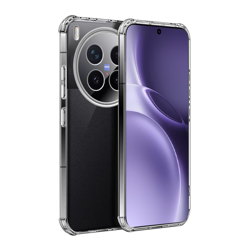 Taras is suitable for vivox300pro mobile phone case, air bag, transparent soft shell, hand-feeling lens, anti-fall, simple skin-friendly, faded fingerprint all-inclusive protective cover for men and women