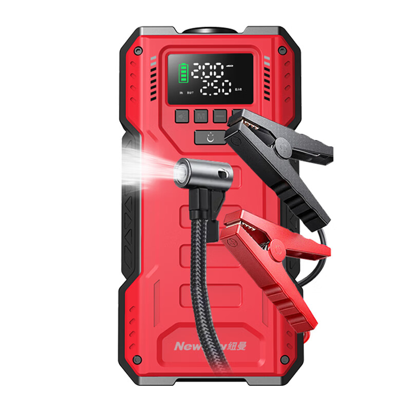 Newman (Newsmy) 3C certified car emergency starting power supply with power bank air pump all-in-one car special 12V battery emergency forced start motorcycle air pump ignition artifact U1