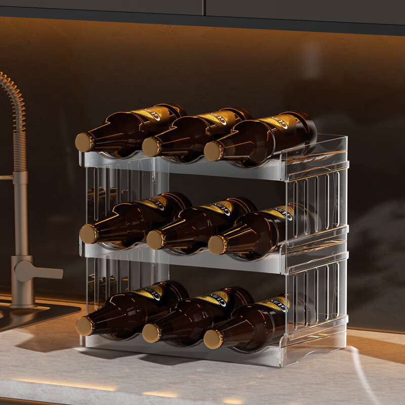 Added cup storage rack desktop water cup teacup thermos cup storage rack large capacity sideboard storage rack